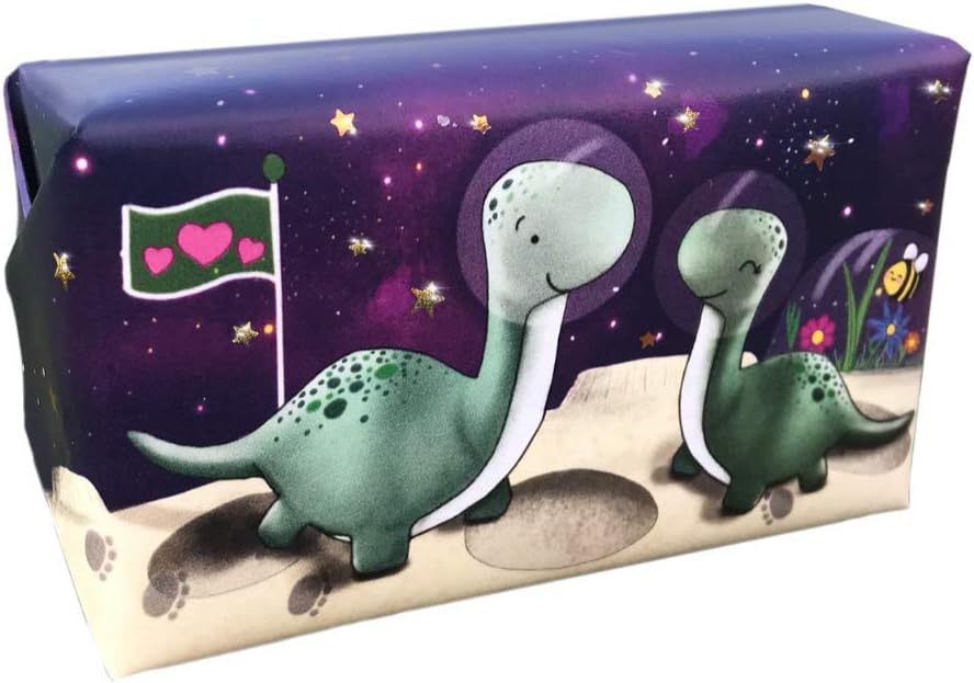 The English Soap Company, Mythical & Wonderful Collection, Dinosaur Soap Bar 200g, 200 g (Pack of 1) - Image 3