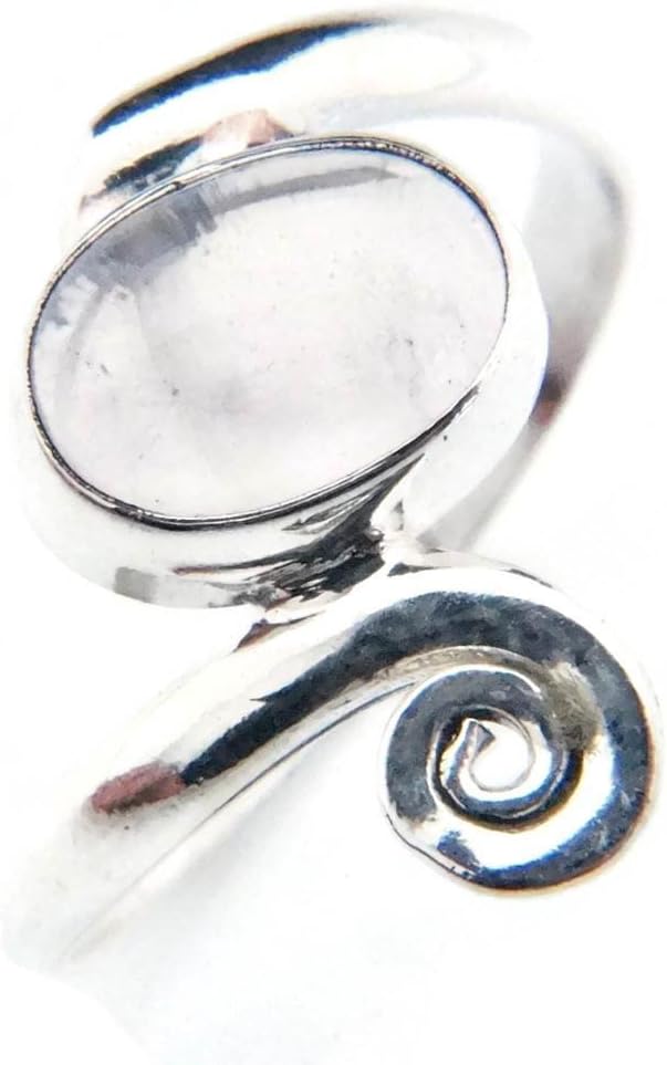 Ring 925 sterling silver rose quartz (No: MRI 75)