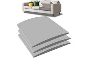 Aifong 3 Pcs Couch Cushion Support for Sagging Cushion 20" x 20" 40D High Density Cushion Support Board Replacement Gray Sofa Cushion Support