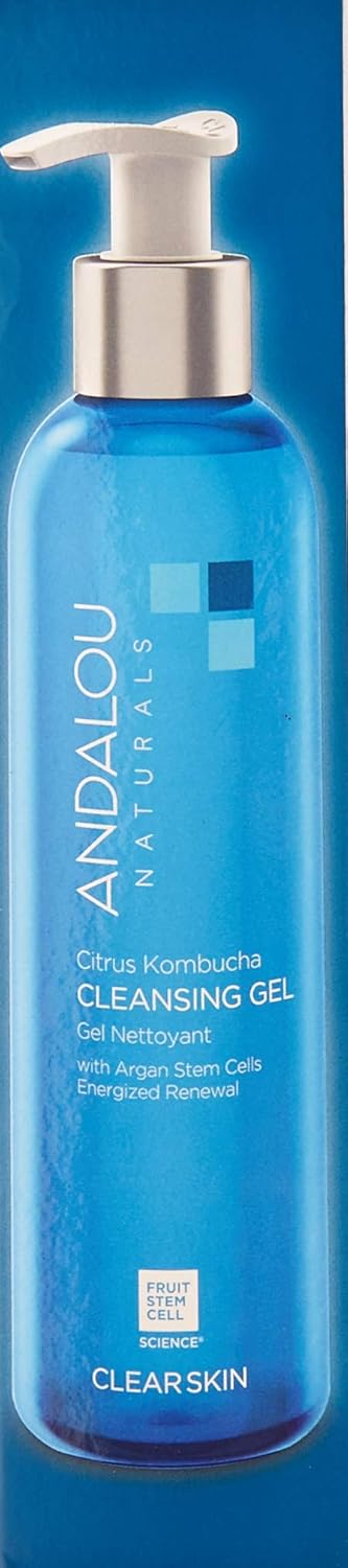 Andalou Naturals Citrus Kombucha Cleansing Gel, 6 Ounces: Beauty