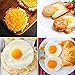 Egg Ring, Round Professional Pancake Mold, Egg Cooker Rings For Cooking, Stainless Steel Non Stick Round Egg Ring Mold For Fried Egg, Pancakes, Sandwiches 4PCS (4 PCS)