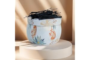 AOCOROE Magnetic Bobby Pin Holder, 2-in-1 Design Bobby Pins Collector and Storage, Hair Accessories Organizer, Magnetic Paper Clip Holder, White