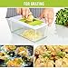 Godmorn Mandoline Slicer, Vegetable Veggie Chopper Dicer Cutter Grater, 7 Interchangeable Stainless Steel Blades, Preparing Vegetables Fruits Salad Low-Carb, Paleo Gluten-Free Diets, For Home/Camping