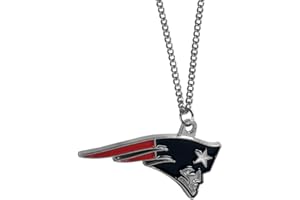 NFL Siskiyou Sports Fan Shop New England Patriots Chain Necklace with Small Charm 22 inch Team Color
