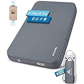 Hikenture 4" Thick Self Inflating Sleeping Pad, Foam & Air Camping Mattress, 9.5 R-Value Insulated Sleeping Mat, Portable All Season Camping Pad for Tent, Car, Cot, Truck