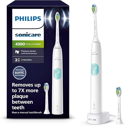 Philips Sonicare ProtectiveClean 4300 HX6807/51 Electric Toothbrush White