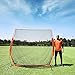 Outroad 7x7 ft Portable Golf Net Hitting Pitching Practice Driving with Carry Bag,Training for Outdoor,Indoor,Backyard (Orange)