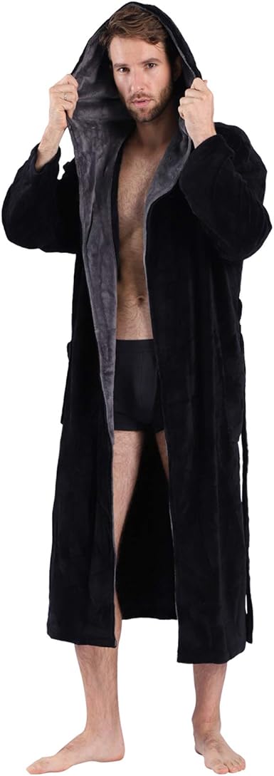 extra long mens bathrobe