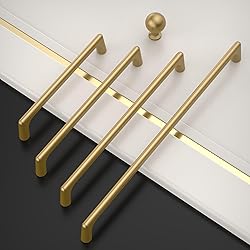 Amerdeco 10 Pack Champagne Bronze Cabinet Pulls