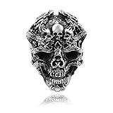 Ring Men's Ring Skull Ring Gothic Stainless Steel
