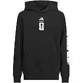 Adidas Boys World Cup 26 Official Match Ball Graphic Hoodie, Black, Medium