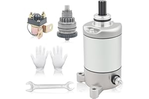 Triumilynn 3084981 3090188 Starter Motor for Polaris Sportsman 500 1996-2012 Magnum 425 1995-1998 Scrambler 500 with Drive Be