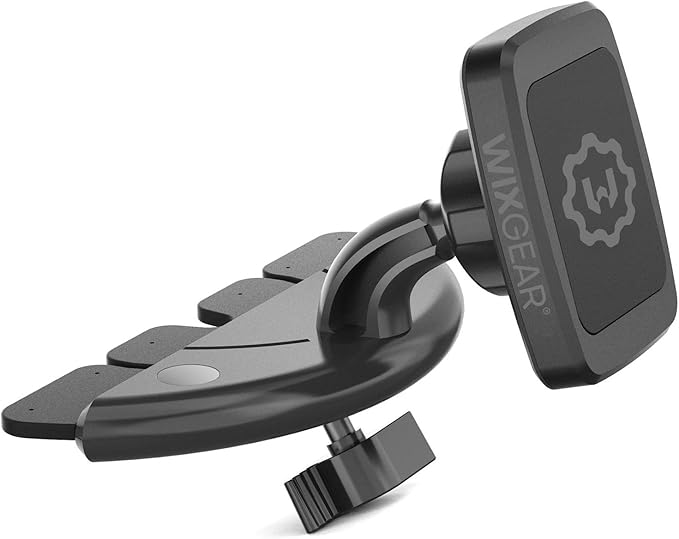 Wizgear Rectangle Head Universal Cd Slot Magnetic Car Mount Holder For Mobile Phones And Mini Tablets With Fast Swift Snap Technology Amazon De Elektronik
