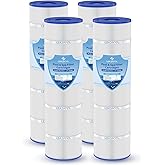 Leadpool Jandy CV460 Filter Cartridges Replacement for CL460,PJAN115-PAK4,C-7468,R0554600,FC-0810,4 * 115 Sq.ft,4 Packs