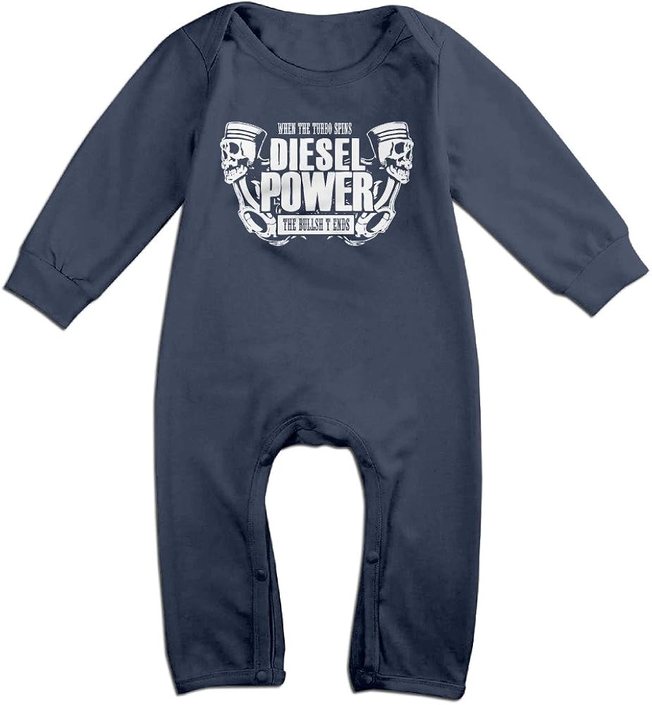 Diesel Power When The Turbo Spins Baby Onesie Romper Jumpsuit Newborn