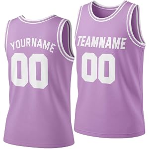 Custom Basketball Jerseys Men Women Youth, Personalized Sports Shirts Team Uniforms Printed Name Logo Number