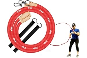 Gronk Fitness Inertia Wave Edition | Dynamic Rubber Battle Ropes Alternative for Home and Gym | Maximize Calorie Burn | Revolutionary Fitness Equipment for Abs and Full Body Workout