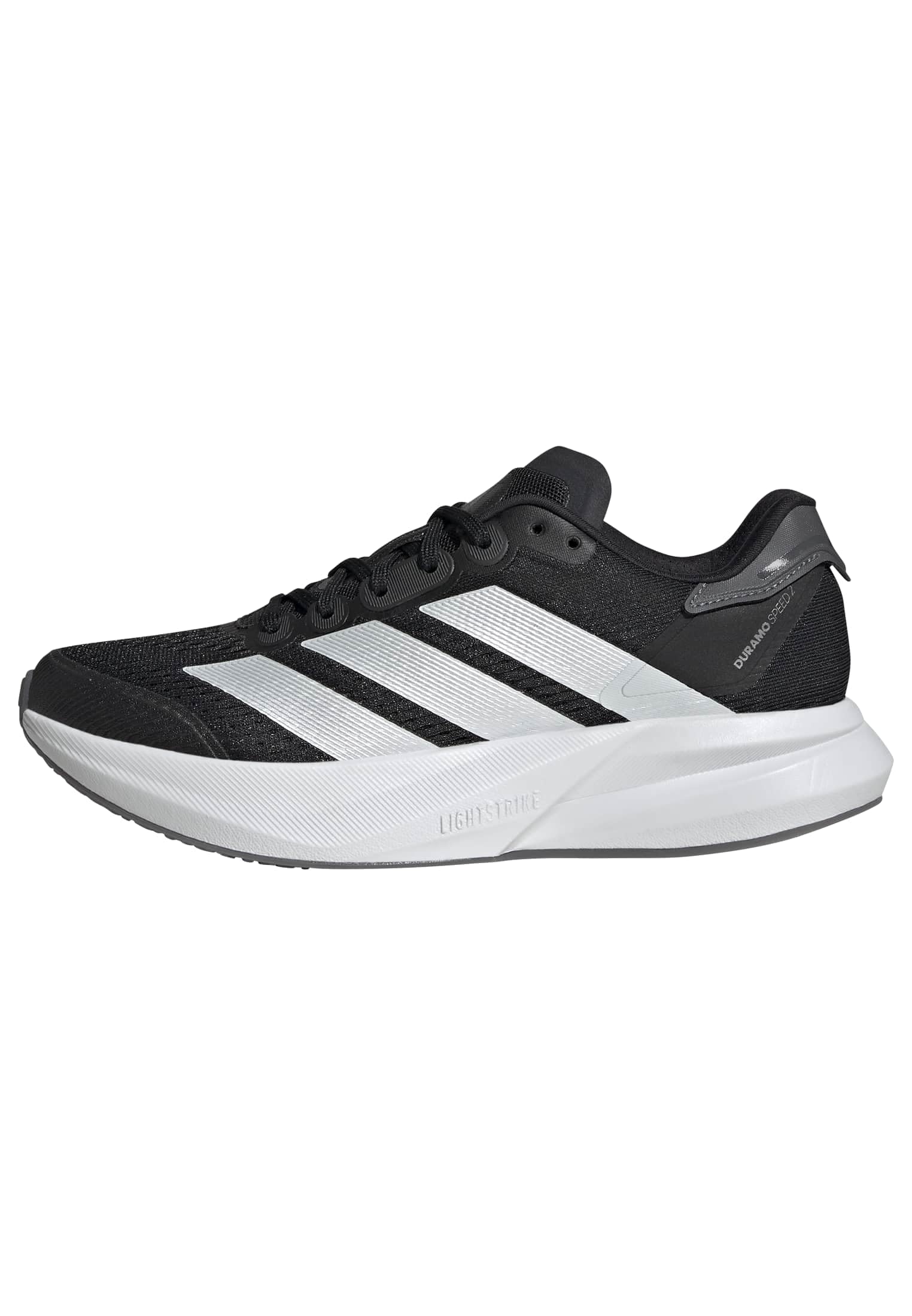 Adidas Womens Duramo Speed 2 Running, Black/Zero Metallic/Grey, 10.5