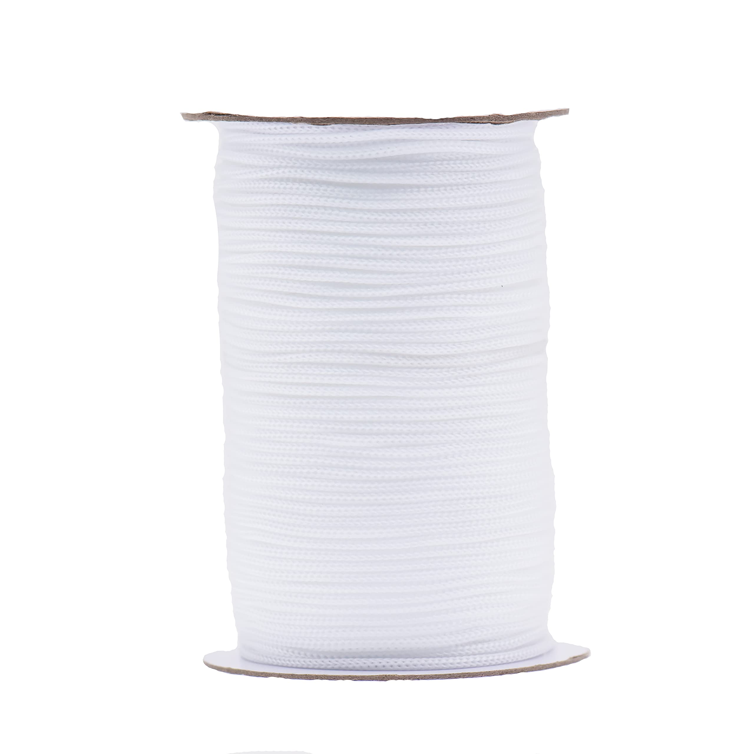 White Rope Drawstrings IHKFILAN 1/8Inch Polypropylene Utility Rope Drawstring Hollow Braided ...
