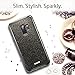 ESR Makeup Glitter Case Compatible for The Samsung Galaxy S9, Glitter Sparkle Bling Case Protective Cover [Three Layer][Supports Wireless Charging] for Galaxy S9 5.8 inch, Black(Released in 2018)