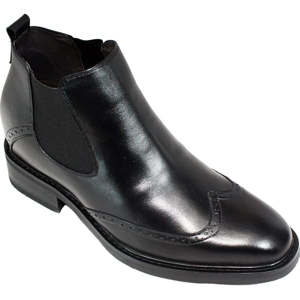 ALBERTO CICCIOLI ?? MEN\'S BLACK SOFT LEATHER COMFORT WINTER ANKLE BOOTIE ALBERTO CICCIOLI ?? MEN main image 2