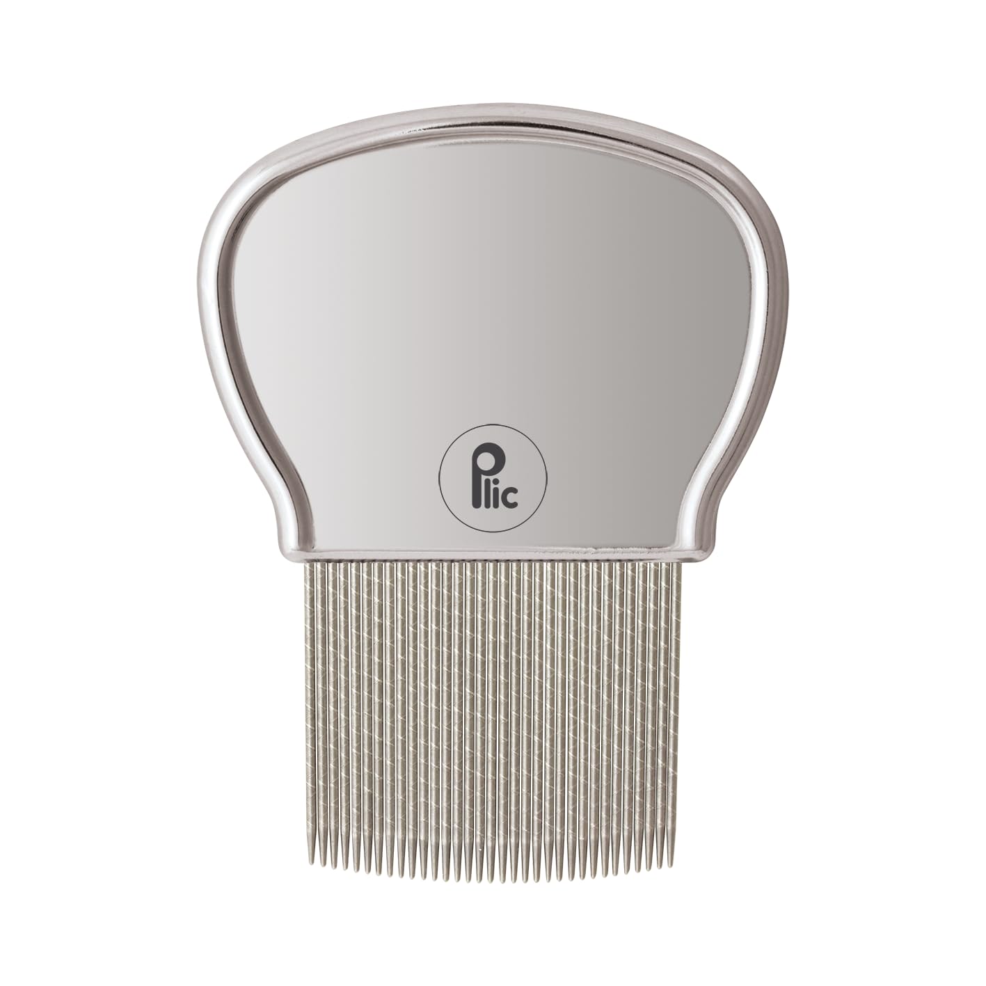 Stainless Steel Lice Comb ● Effectively Removes Lice and Nits ● Double Micro-Ribbed Teeth ● Painless and Suitable for All Hair Types ● Babies, Children and Adults