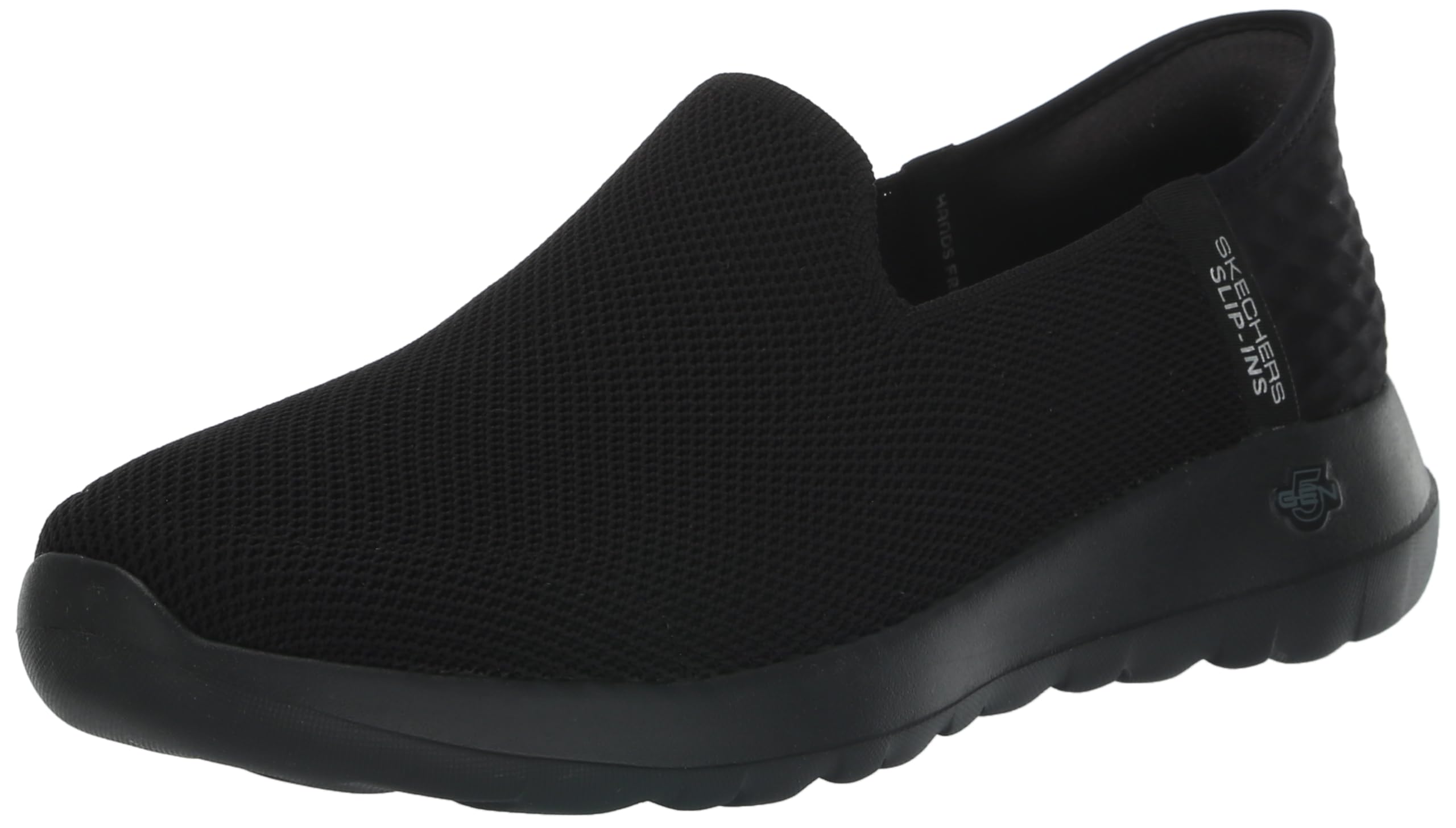 Skechers Women's Go Walk Joy Vela Hands Free Slip-Ins Sneaker, Black, 13 Wide Image