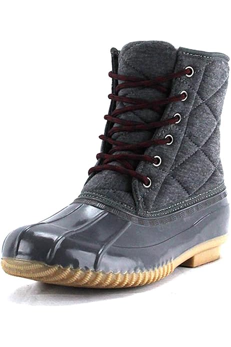 seven7 jhawk fleece lined duck boot
