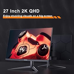 INFIEVO Gaming Monitor 27 Inch QHD 1440P Computer