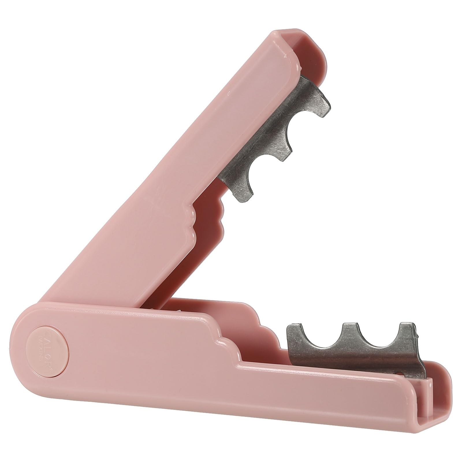 PATIKIL Rose Thorn Stripper Tool, Metal Thorn Remover Tools Rose Stem Leaf Thorn Stripper for Rose Flower Floral Arrangement, Pink