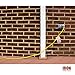 Iron Forge Cable 10 Foot Lighted Outdoor Extension Cord - 12/3 SJTW Heavy Duty Yellow Extension Cable with 3 Prong 15 AMP Grounded Plug for Safety