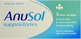 Anusol Suppositories 2 x 24 3 Way Action Brand New Pack view 3