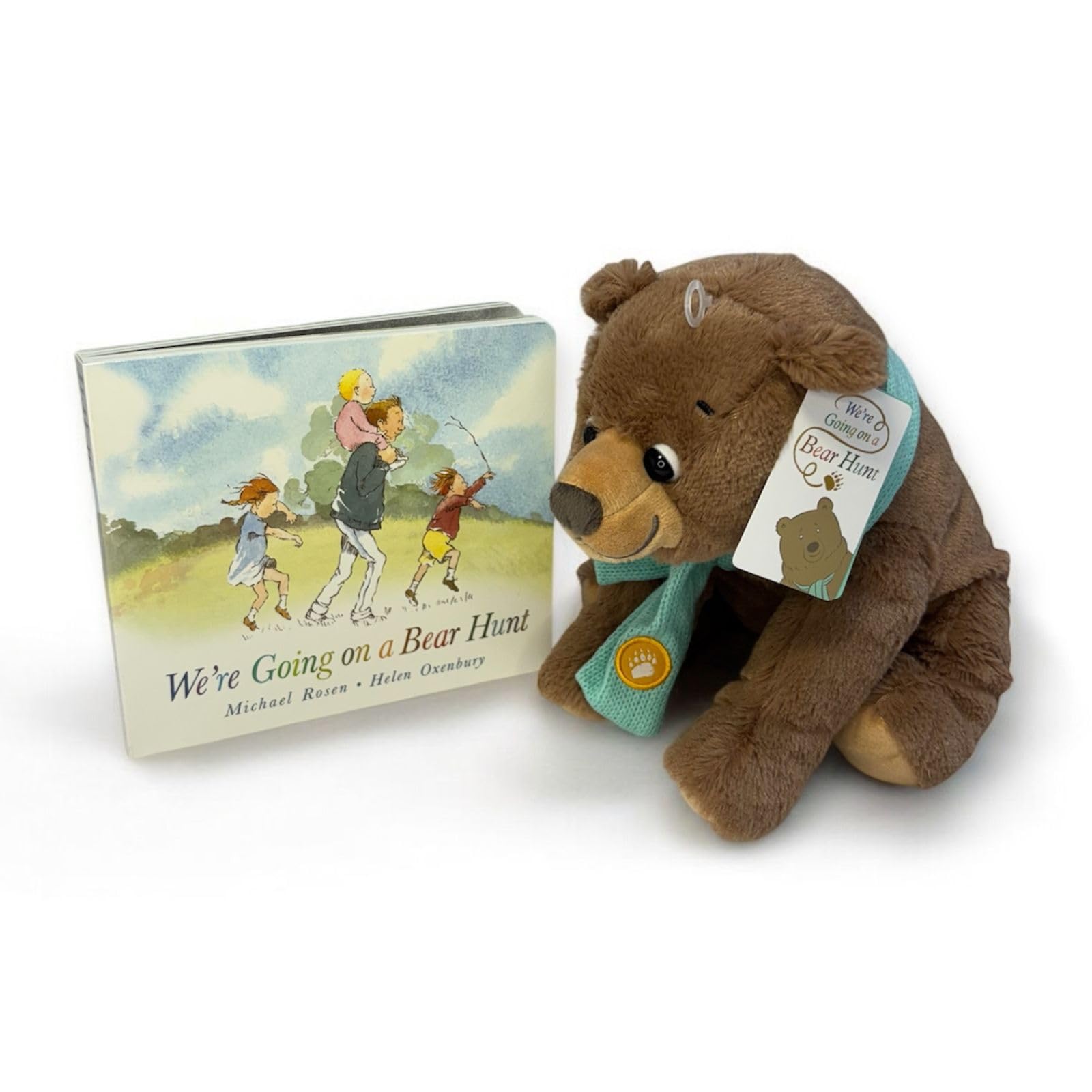 Children's Book & Soft Toy Gift Set with Reading Journal | Plush & Storybook Bundle for Kids | Perfect for Bedtime & Gifts | Supporting a Charity (Bear Hunt) — image 1