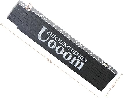 amazoncom uooom 1m folding ruler metric ruler measure