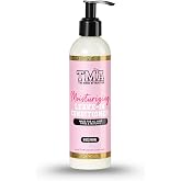 The Mane Attraction Moisturizing Leave-In Conditioner, Frizz Control, 8 Oz | Lightweight Cream with Coconut Oil, Glycerin, Panthenol &amp; Vitamin E, Easy Detangling, Daily Use for Dry, Curly &amp; Natural Hair