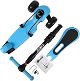 YOLEO 3-in-1 Children`s Scooter with Removable Seat LED Wheels Height Adjustable view 8