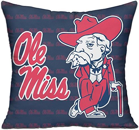 Ole Miss Rebels Logo Pillow Cushion 18 Inch