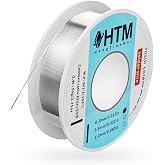 HengTianMei 63/37 Rosin Core Tin Lead Solder Wire For Electrical Soldering(0.3mm/50g)