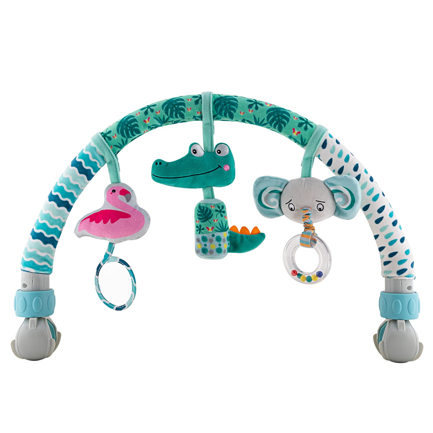 caterbee Baby mobile for Bassinet Toys, Activity travel Arch bjorn bouncer toy bar for Toddlers (Animal) — image 1