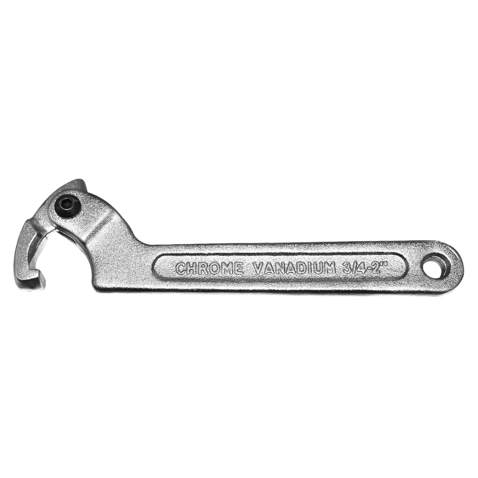 Larcele Hook Wrench for Nut, Side Adjustable Spanner YYBS-01 (Square Head, 3/4-2inch(19-51mm))