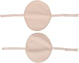 BROLEO Underarm Sweat Pads Cotton Absorbent Reusable 2 Pieces Men Fitted view 6