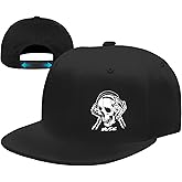 FACITE Flat Bill Hats for Men Snapback Hats for Men Baseball Cap for Men Black Snapback Women Fitting Hat