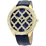 GUESS W0579L6,Ladies Dress,Stainless Steel Case,Gold-Tone,Crystal Accented Bezel,30m WR