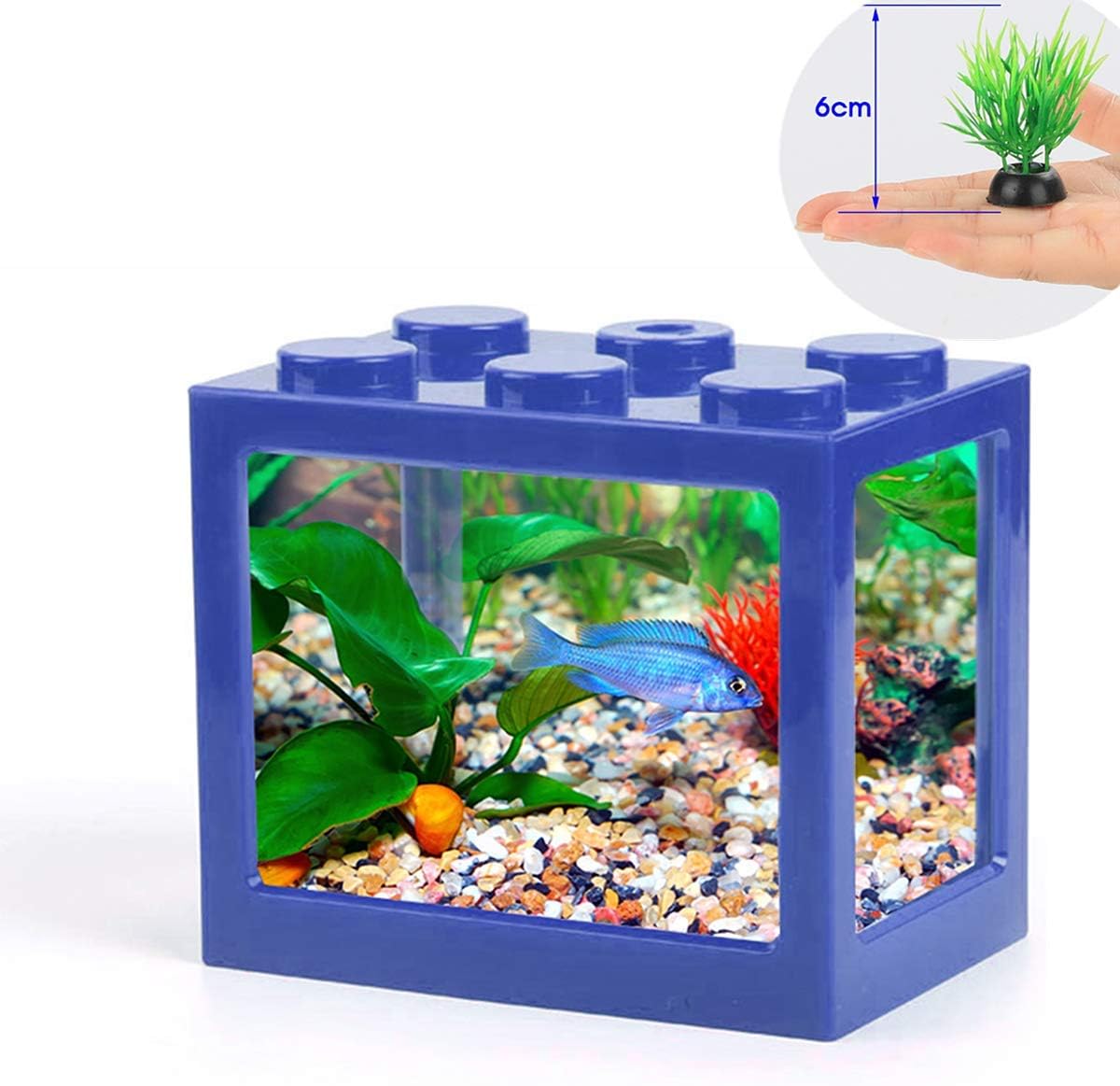 small fish tank decor