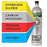 Multi Calibration Gas Mix: 25 PPM Hydrogen