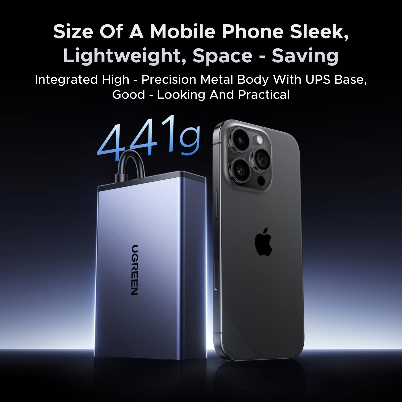 Ugreen Nas Ups, 120W Dc Battery Backup And Surge Protector, 12000Mah Uninterruptible Battery Power Supply Compatible Nas Dxp2800, Dxp4800, Dxp4800 Plus, Dxp480T Plus, Dh2300, Dh4300 Plus Only - View 8