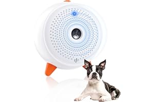 WikSynthia Anti Barking Device for Dogs, Dog Barking Control Devices, Rechargeable Dog Barks Control Training Device, Bark Control Device Safe to Dogs and Human for Indoor Outdoor Use