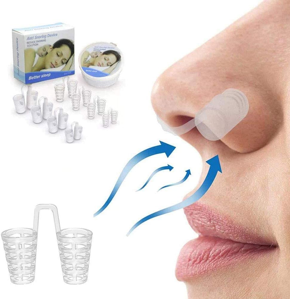 Breathing Relief Nasal Dilator Pack of 8,Anti Snoring Devices, Snoring