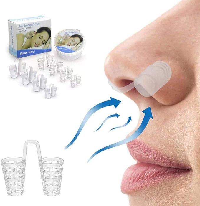 Breathing Relief Nasal Dilator Pack of 8,Anti Snoring Devices, Snoring