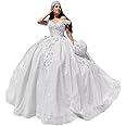 Asulla Lace Appliques Prom Homecoming Dress Off Shoulder Long Quinceanera Sweet 15 16 Party Dress